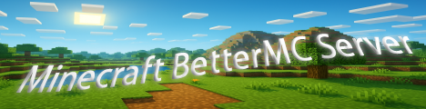 minecraft BetterMC server banner